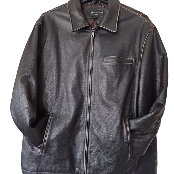 MENS LEATHER JACKET - Picture 8 of 9
